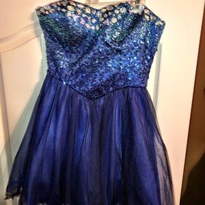 Royal Blue Cocktail Dress